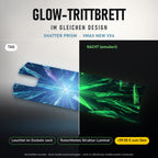 Glow-Trittbrett – SHATTER PRISM, Tag/Nacht