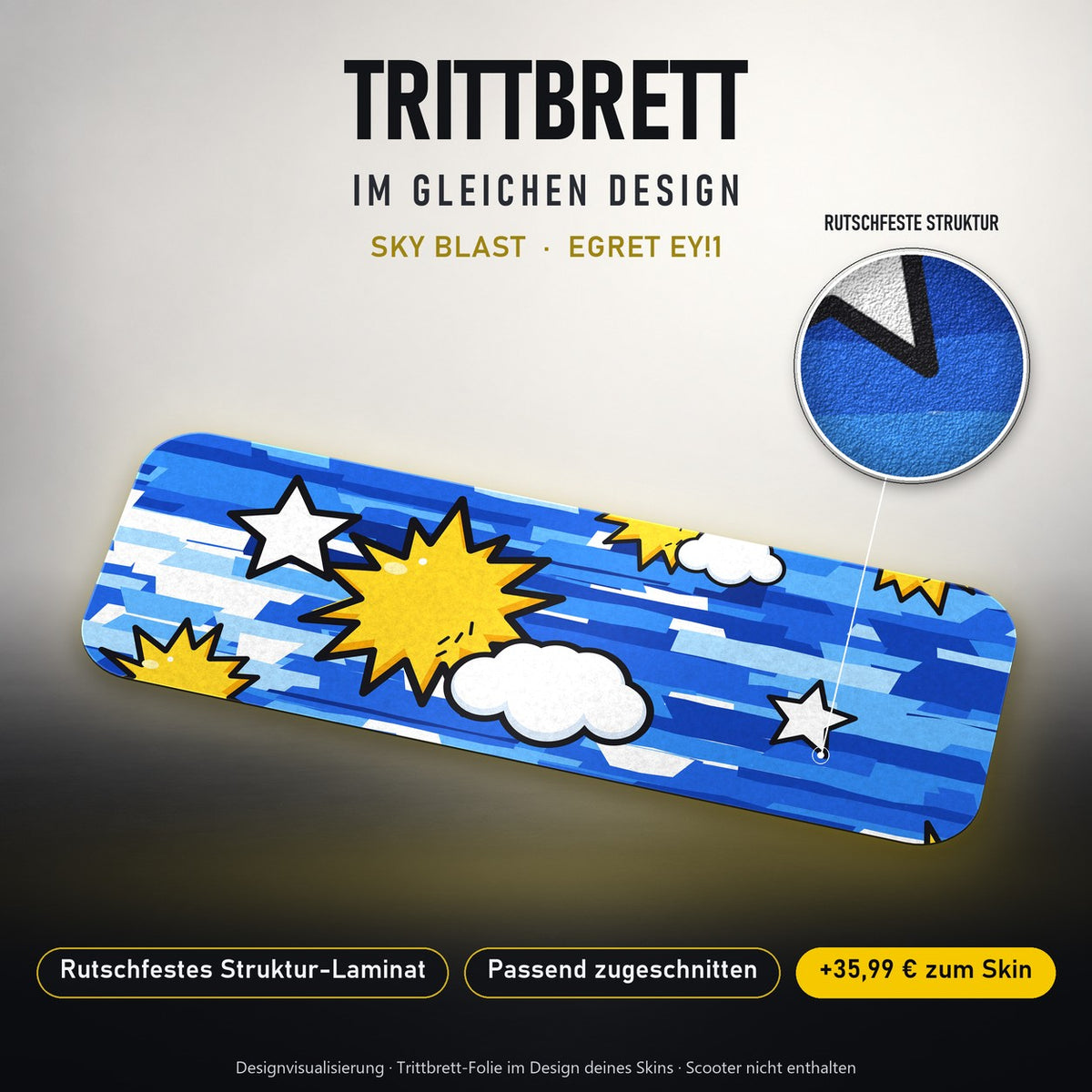 Trittbrett im gleichen Design – SKY BLAST