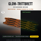 Glow-Trittbrett – RACE VECTOR, Tag/Nacht