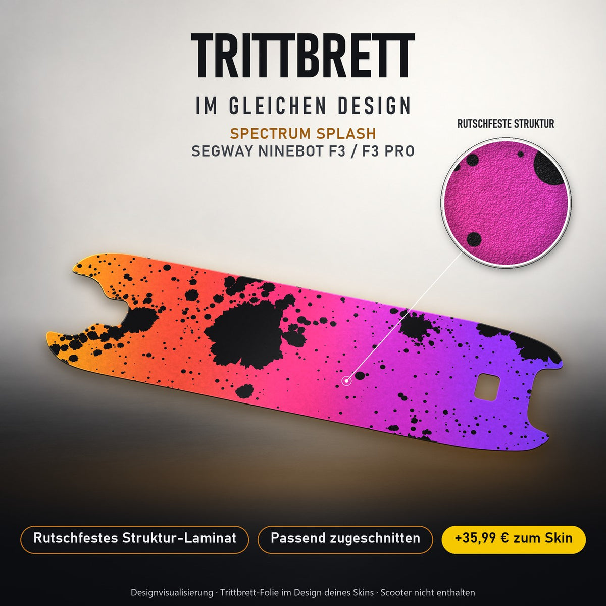 Trittbrett im gleichen Design – SPECTRUM SPLASH