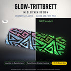 Glow-Trittbrett – MYSTERY ATLANTIS, Tag/Nacht