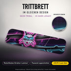 Trittbrett im gleichen Design – NEON TRIBAL