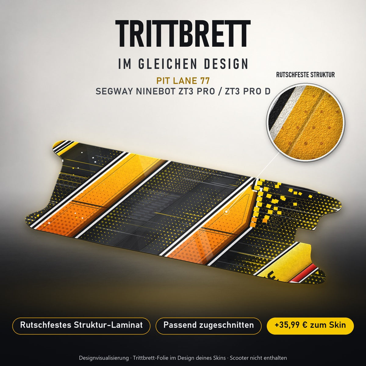 Trittbrett im gleichen Design – PIT LANE 77