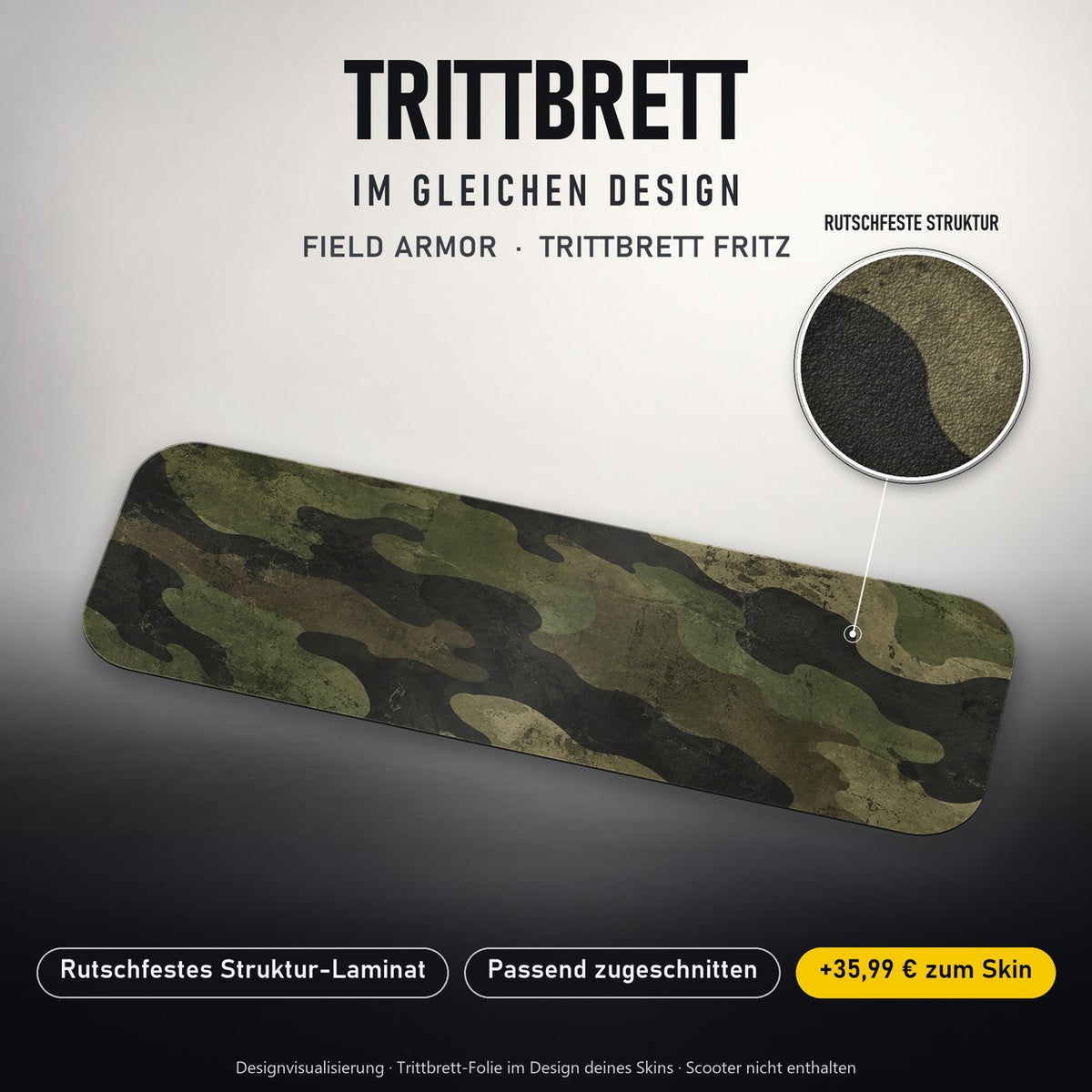 Trittbrett im gleichen Design – FIELD ARMOR