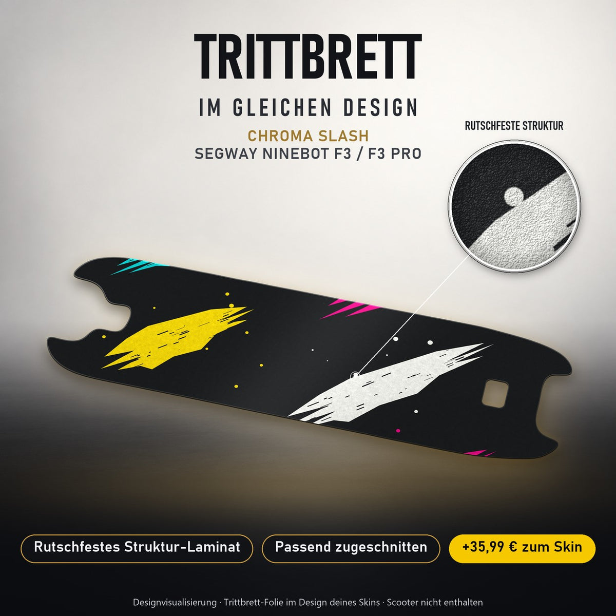 Trittbrett im gleichen Design – CHROMA SLASH