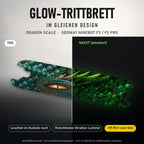 Glow-Trittbrett – DRAGON SCALE, Tag/Nacht
