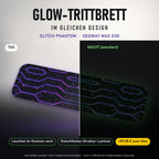 Glow-Trittbrett – GLITCH PHANTOM, Tag/Nacht