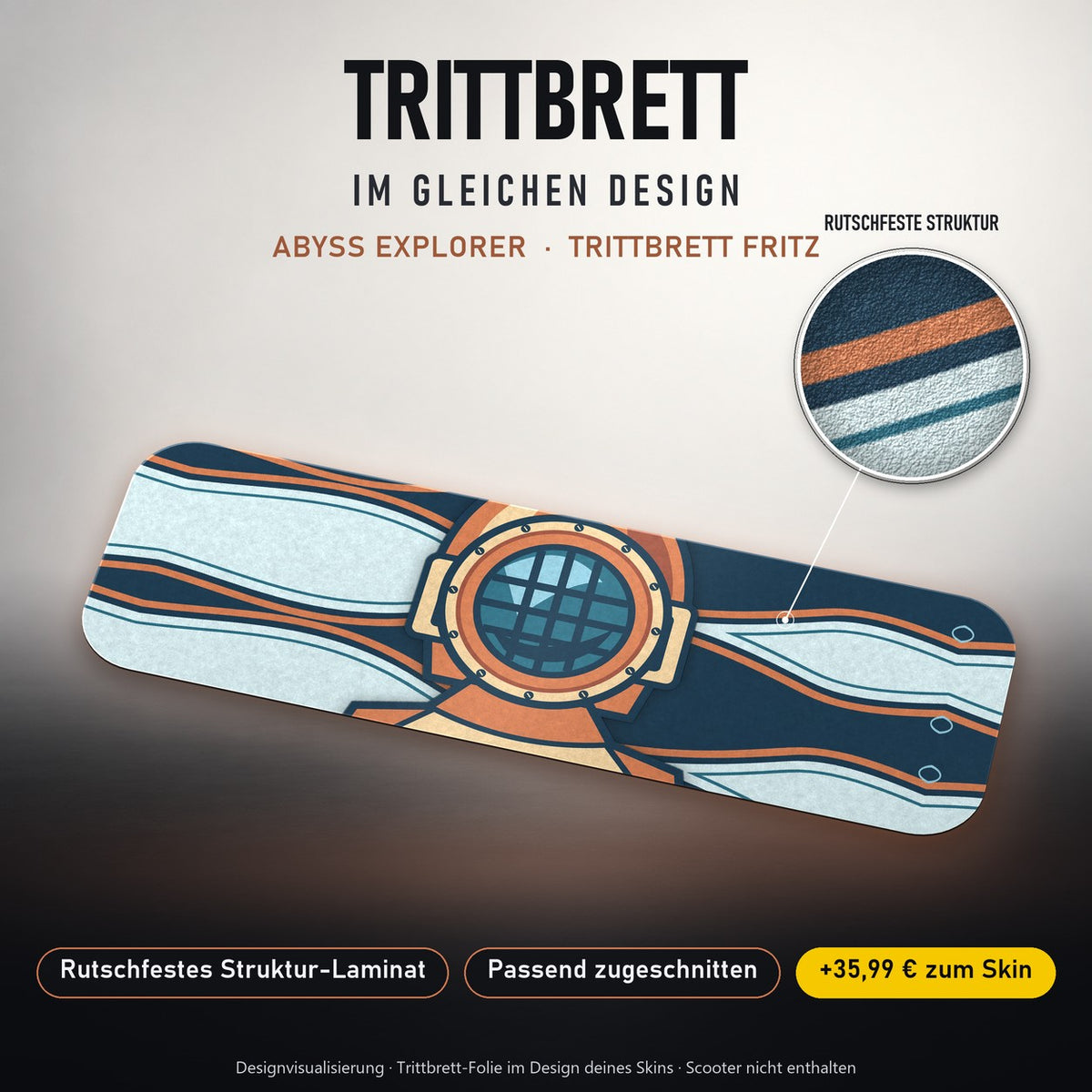 Trittbrett im gleichen Design – ABYSS EXPLORER