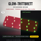 Glow-Trittbrett – PAPER CRANE, Tag/Nacht