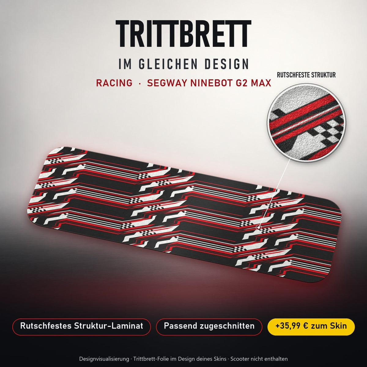 Trittbrett im gleichen Design – RACING
