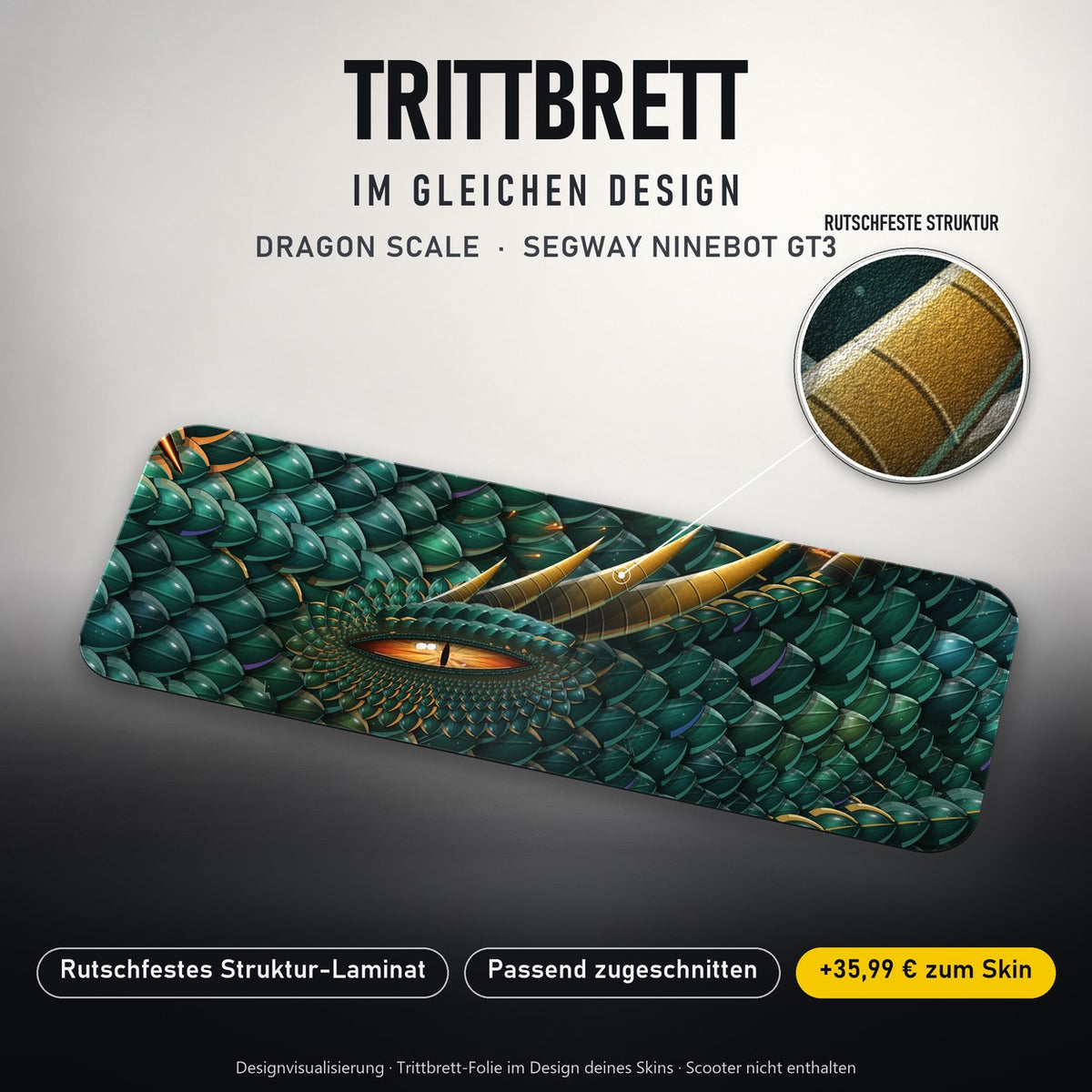 Trittbrett im gleichen Design – DRAGON SCALE