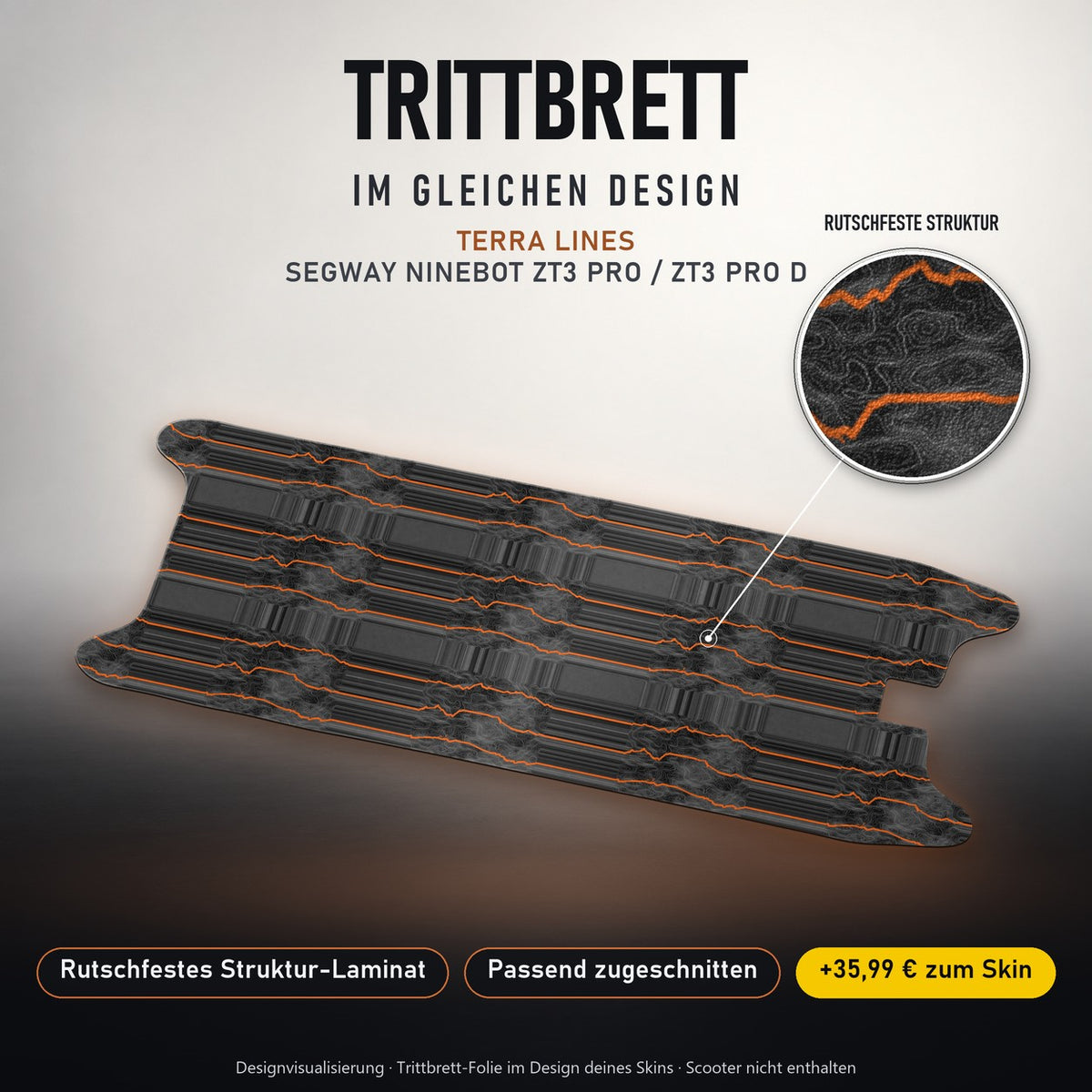 Trittbrett im gleichen Design – TERRA LINES