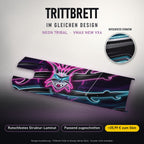 Trittbrett im gleichen Design – NEON TRIBAL
