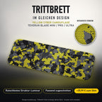 Trittbrett im gleichen Design – YELLOW CYBER CAMOUFLAGE