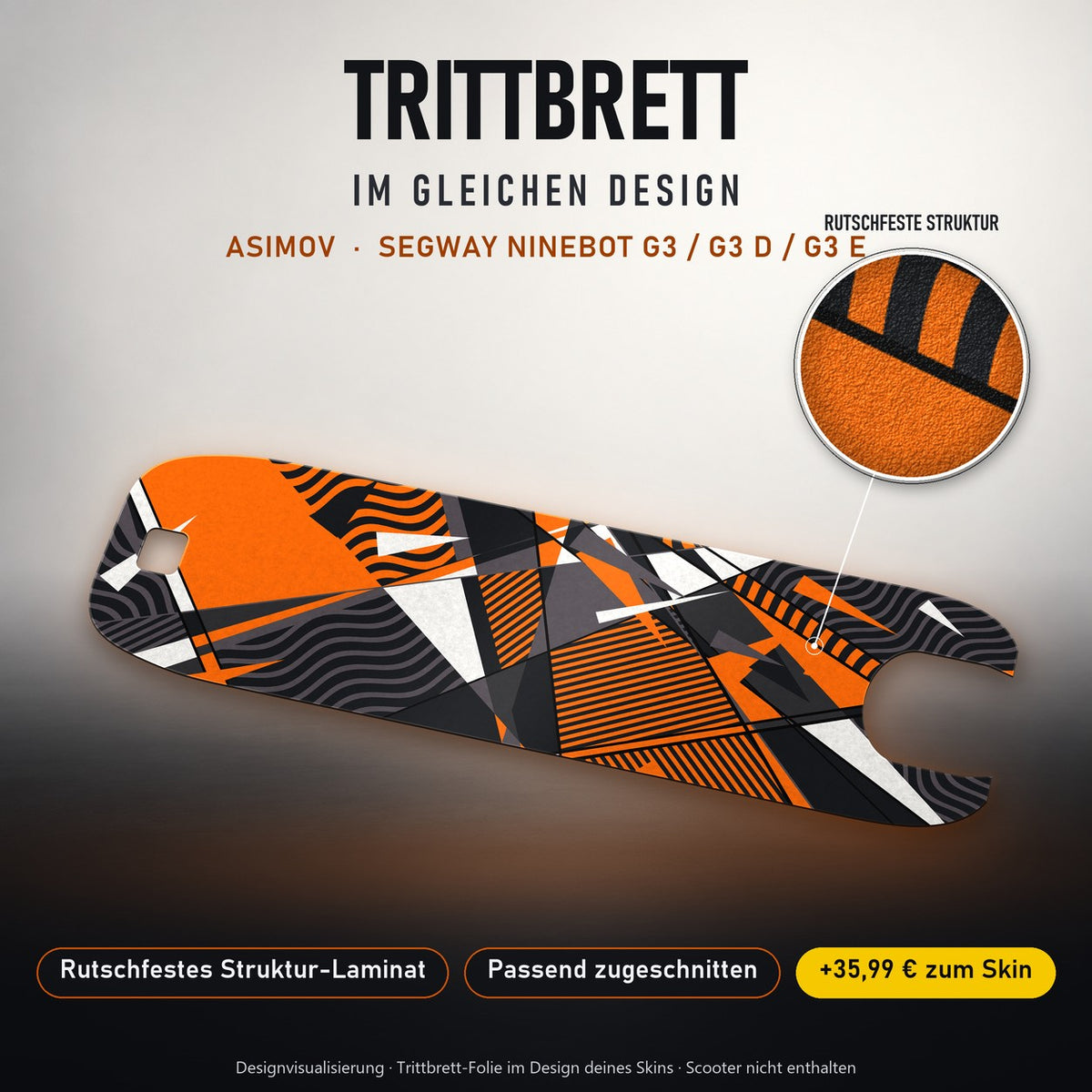 Trittbrett im gleichen Design – ASIMOV
