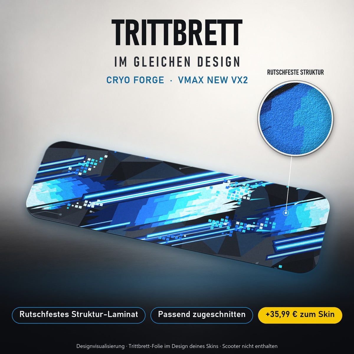 Trittbrett im gleichen Design – CRYO FORGE