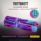 Trittbrett im gleichen Design – NEON HEARTBEAT