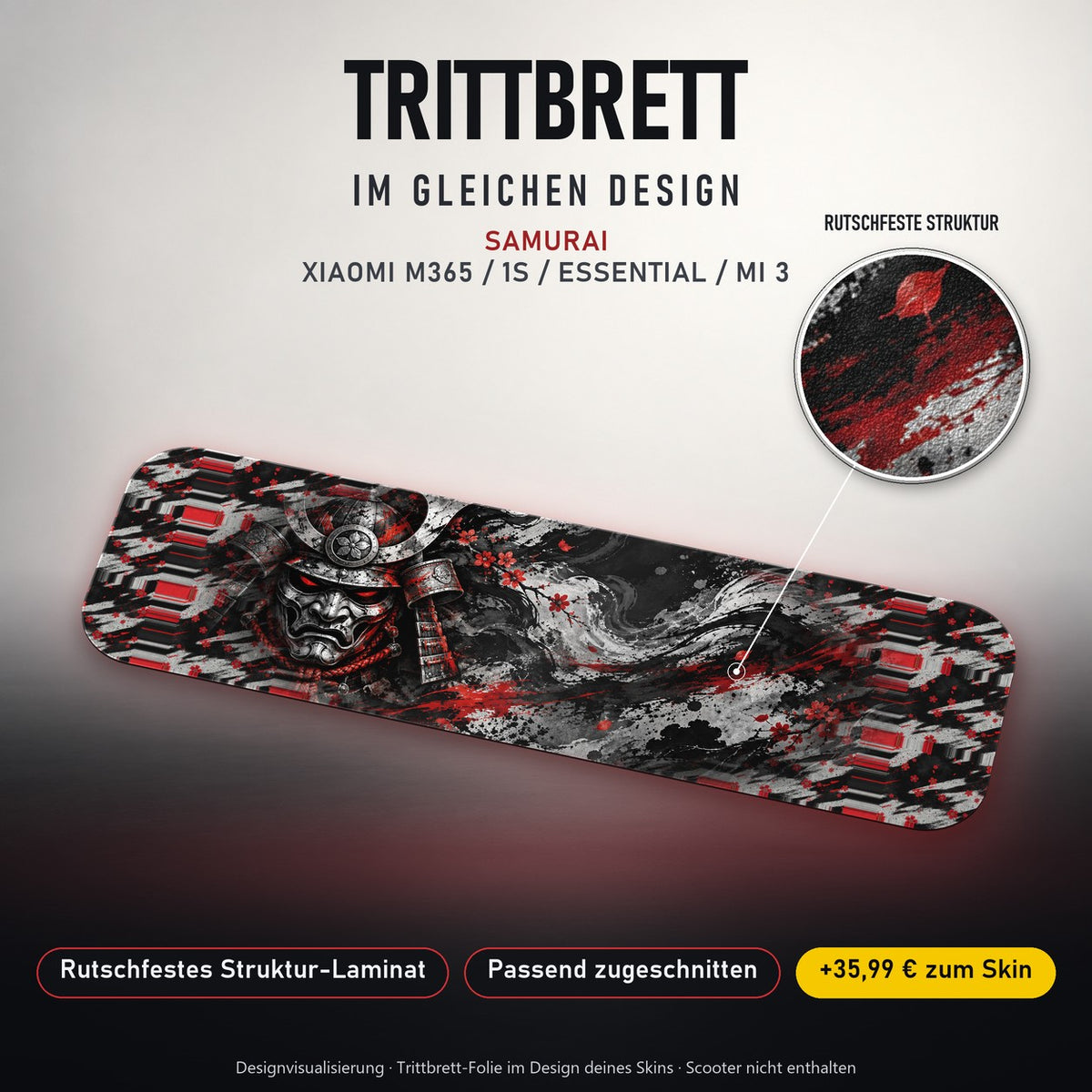Trittbrett im gleichen Design – SAMURAI
