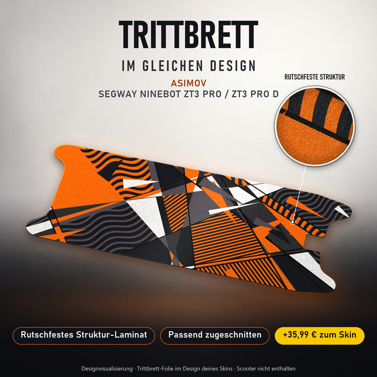 Trittbrett im gleichen Design – ASIMOV