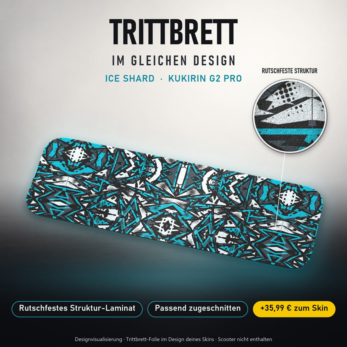Trittbrett im gleichen Design – ICE SHARD