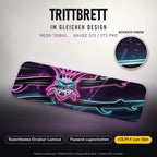 Trittbrett im gleichen Design – NEON TRIBAL