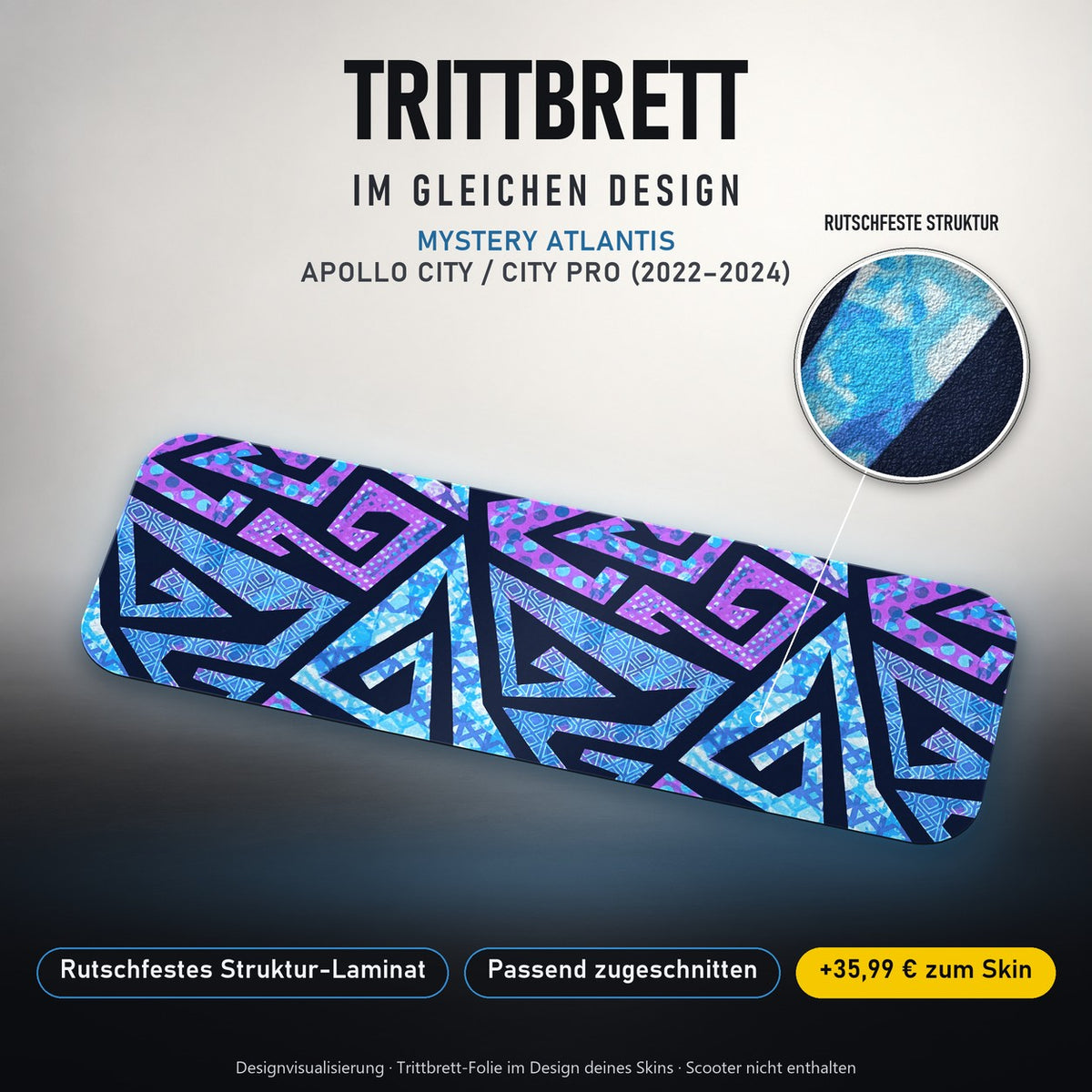 Trittbrett im gleichen Design – MYSTERY ATLANTIS