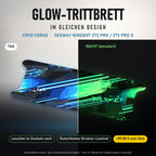 Glow-Trittbrett – CRYO FORGE, Tag/Nacht