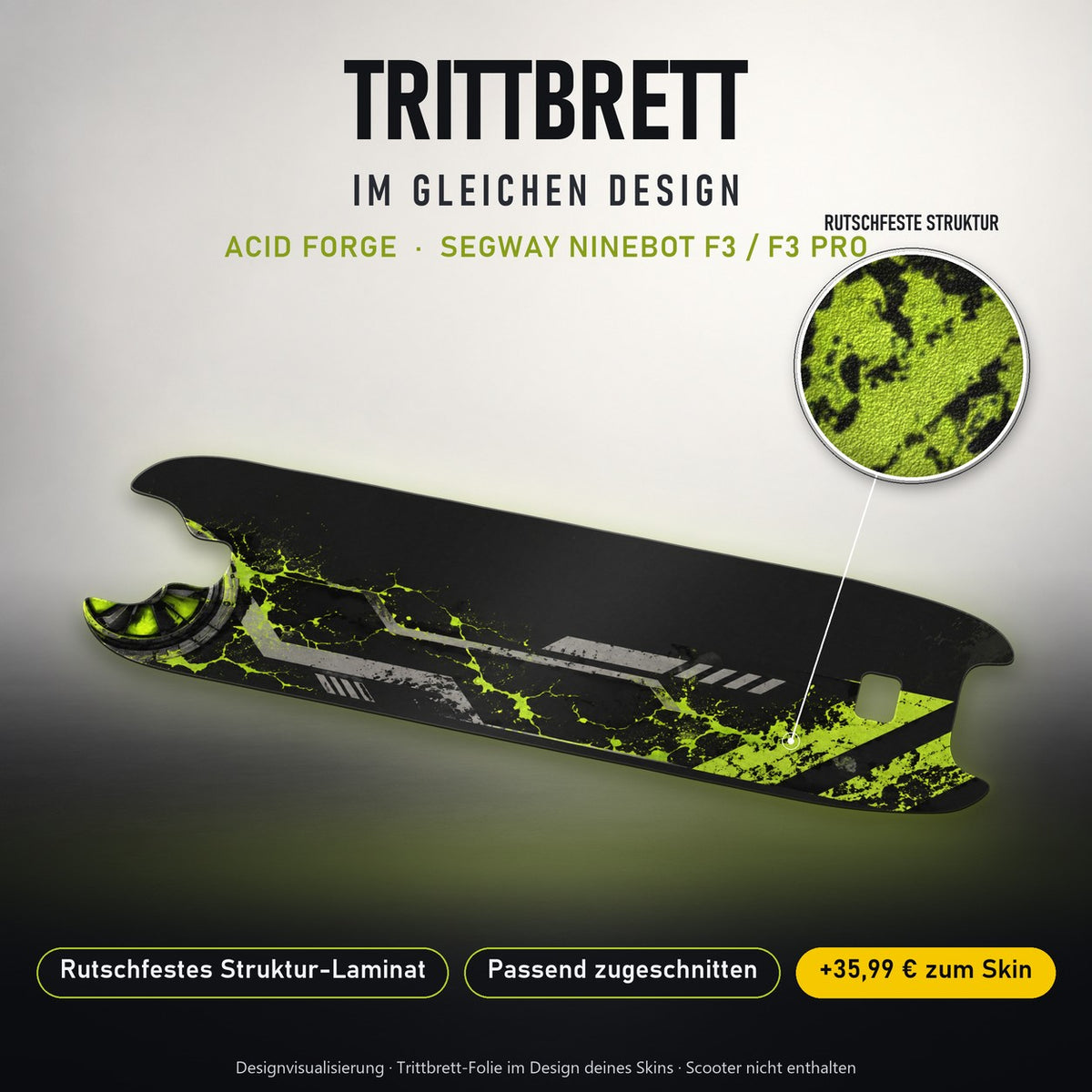 Trittbrett im gleichen Design – ACID FORGE
