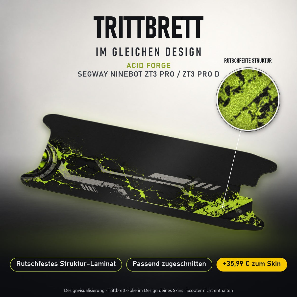 Trittbrett im gleichen Design – ACID FORGE
