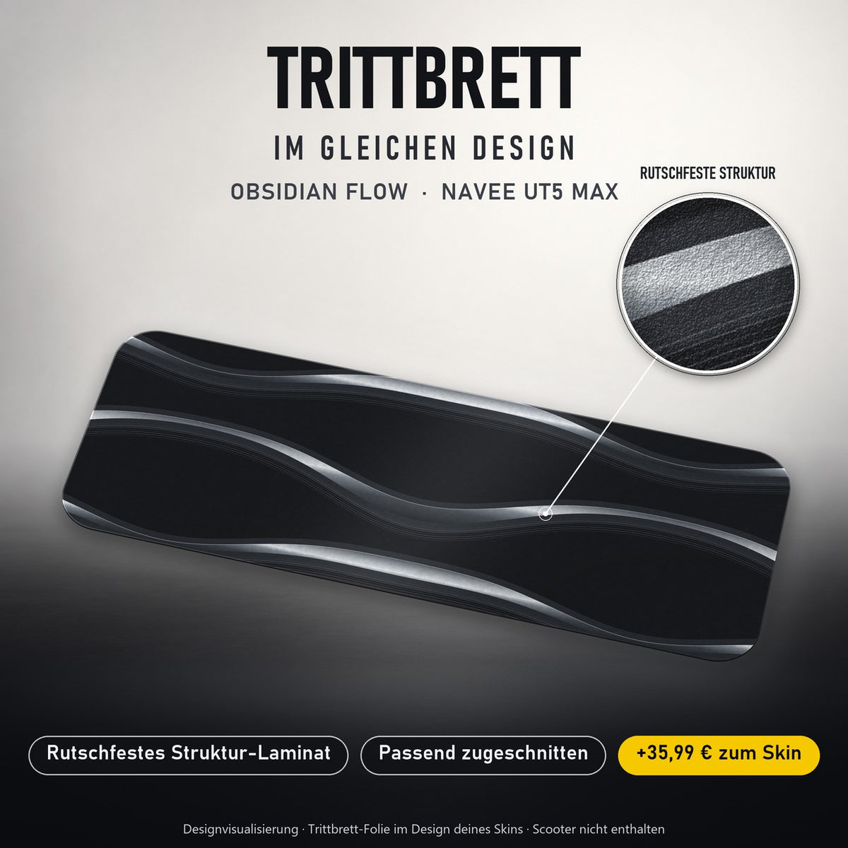 Trittbrett im gleichen Design – OBSIDIAN FLOW