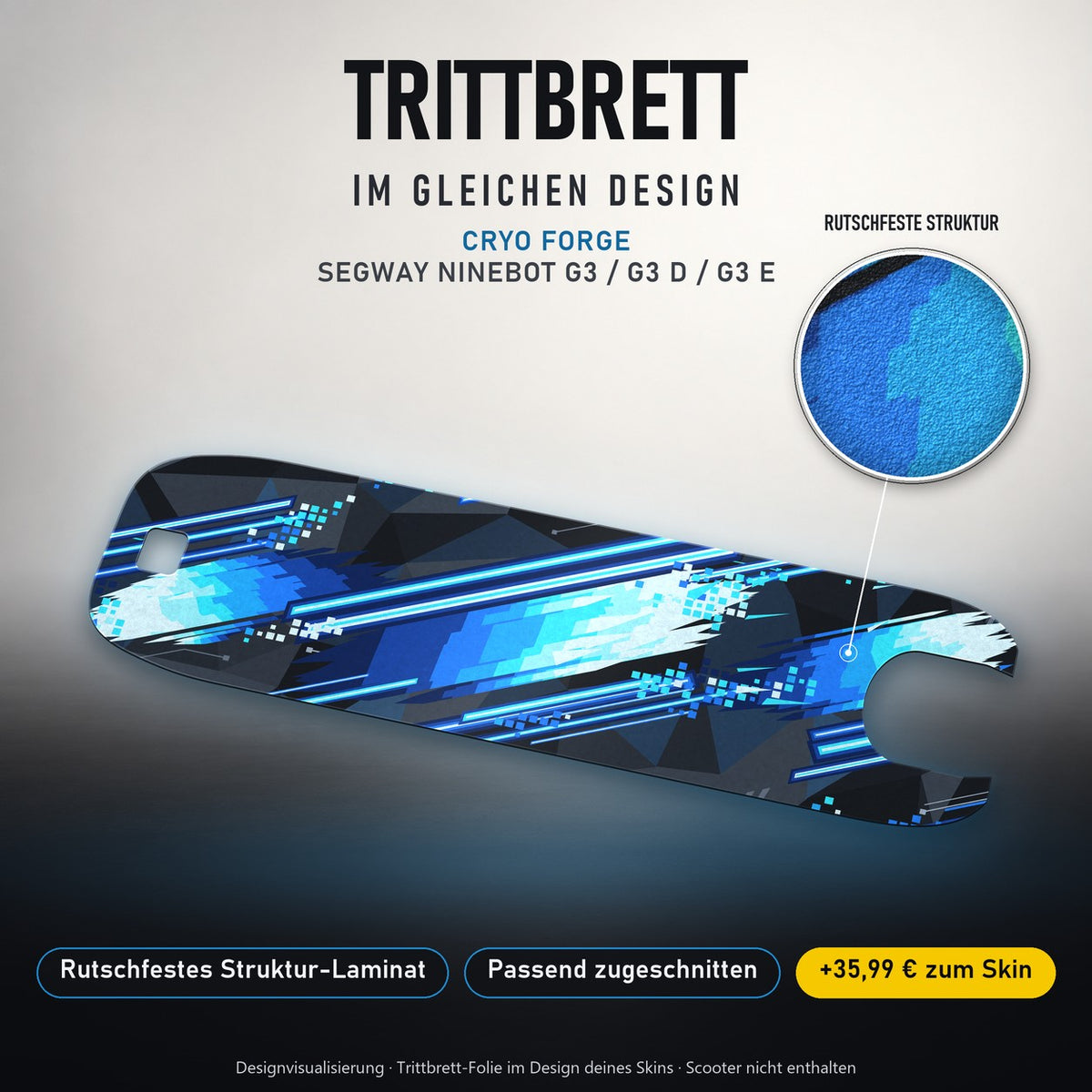 Trittbrett im gleichen Design – CRYO FORGE