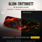Glow-Trittbrett – FIRESTORM, Tag/Nacht
