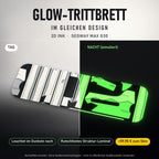 Glow-Trittbrett – 2D INK, Tag/Nacht