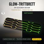 Glow-Trittbrett – PHANTOM GOLD, Tag/Nacht
