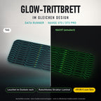 Glow-Trittbrett – DATA RUNNER, Tag/Nacht