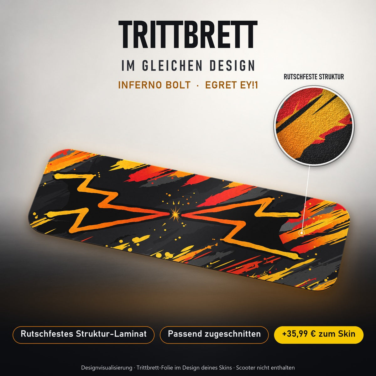 Trittbrett im gleichen Design – INFERNO BOLT