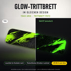 Glow-Trittbrett – TOXIC GRID, Tag/Nacht