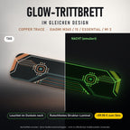 Glow-Trittbrett – COPPER TRACE, Tag/Nacht