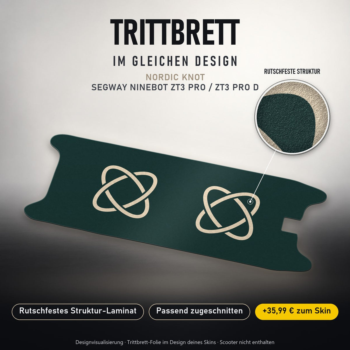 Trittbrett im gleichen Design – NORDIC KNOT