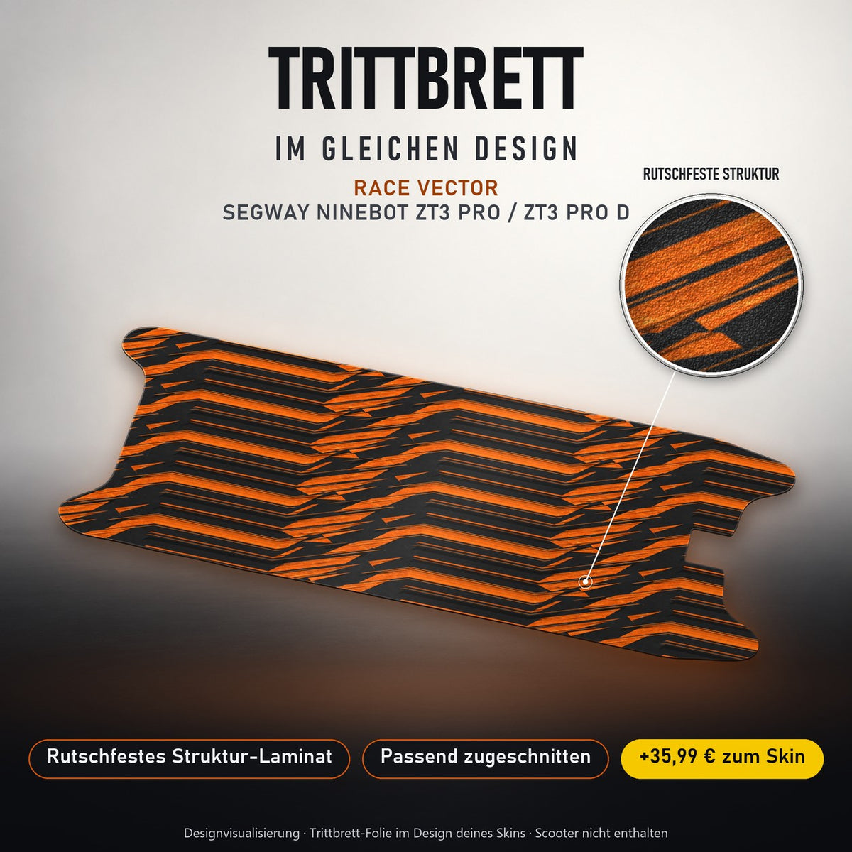 Trittbrett im gleichen Design – RACE VECTOR