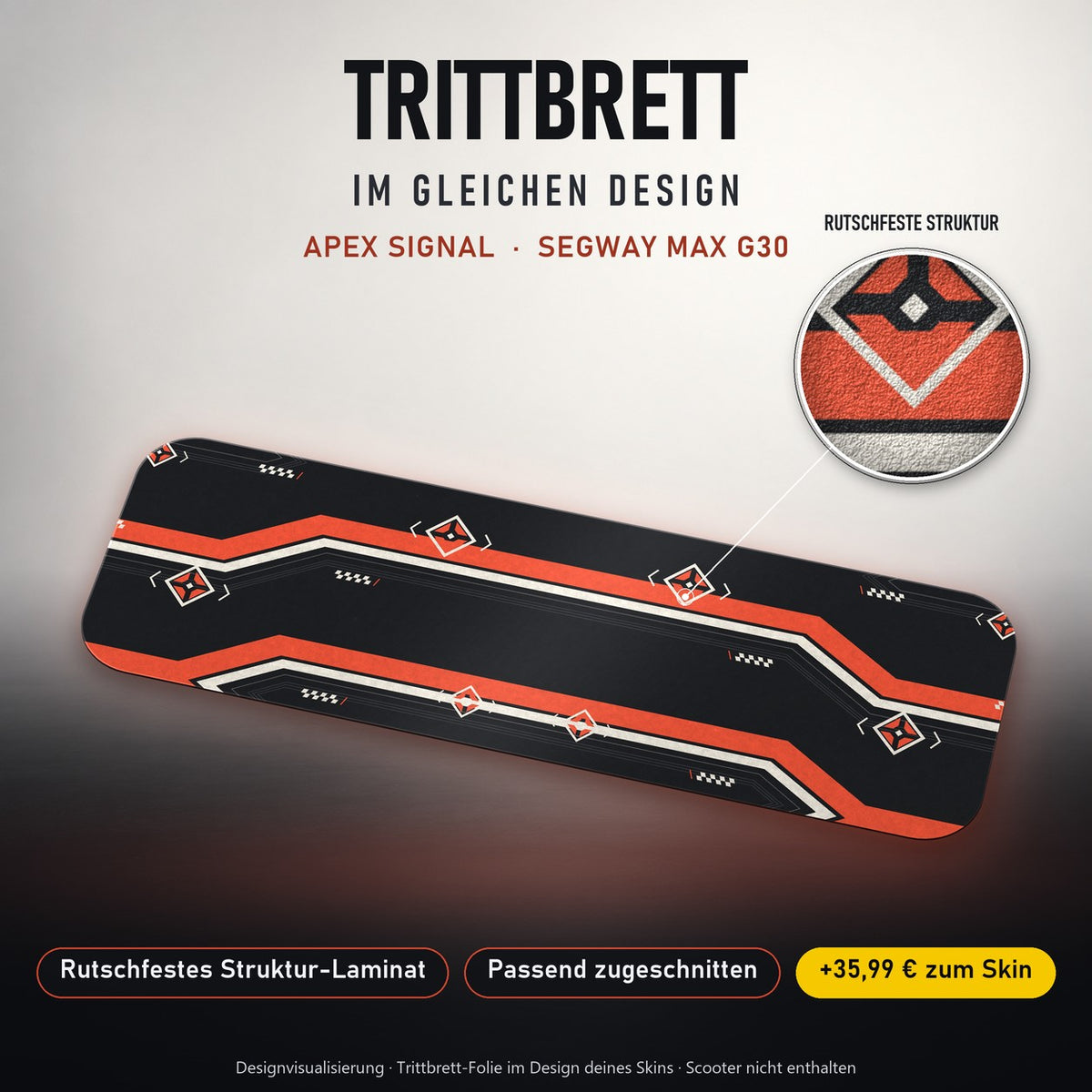 Trittbrett im gleichen Design – APEX SIGNAL
