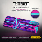 Trittbrett im gleichen Design – NEON HEARTBEAT
