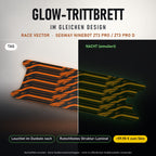 Glow-Trittbrett – RACE VECTOR, Tag/Nacht