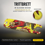 Trittbrett im gleichen Design – CRIMSON DRAGON YELLOW