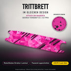 Trittbrett im gleichen Design – ATTACK ON MAGENTA