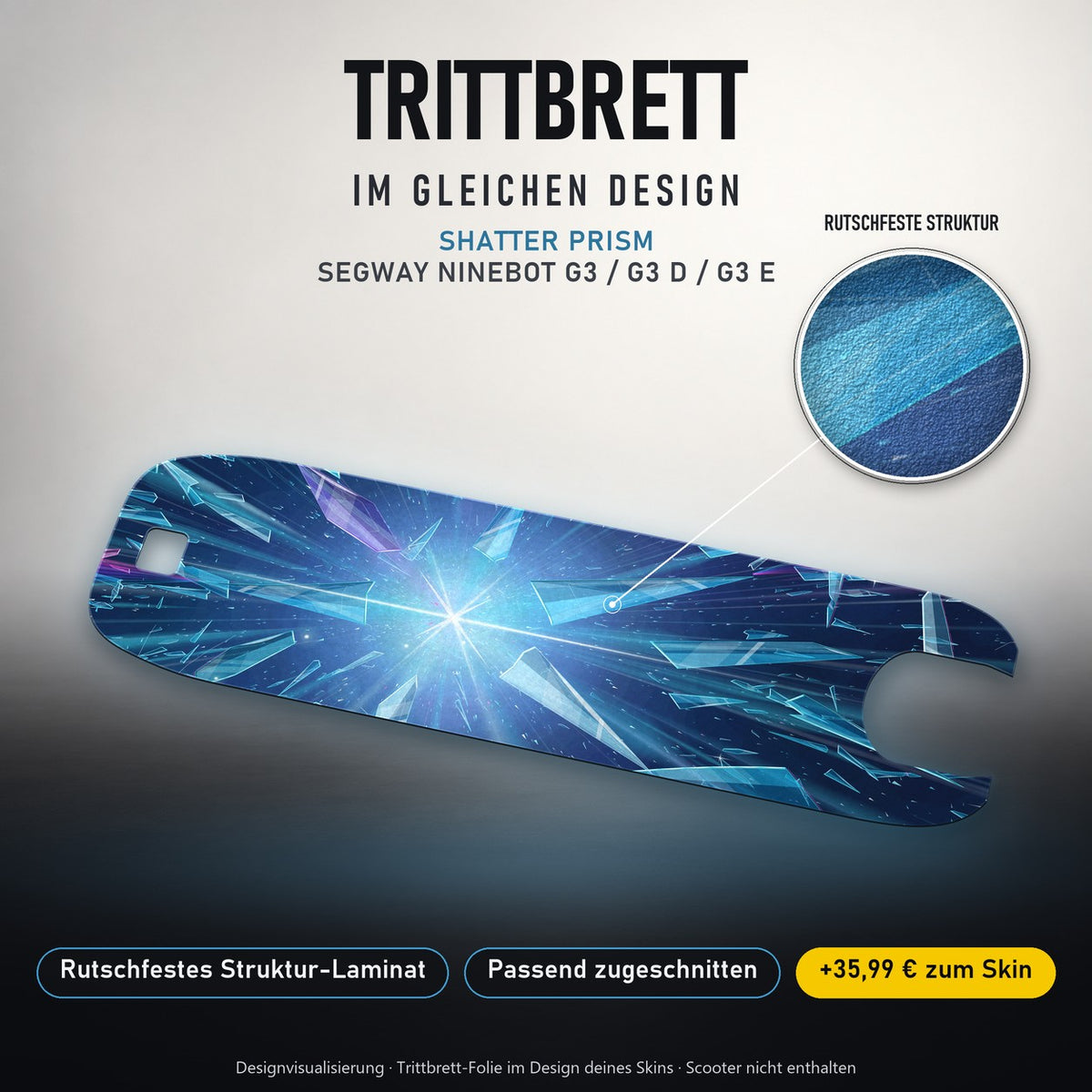 Trittbrett im gleichen Design – SHATTER PRISM
