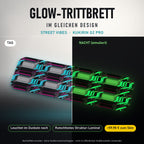 Glow-Trittbrett – STREET VIBES, Tag/Nacht