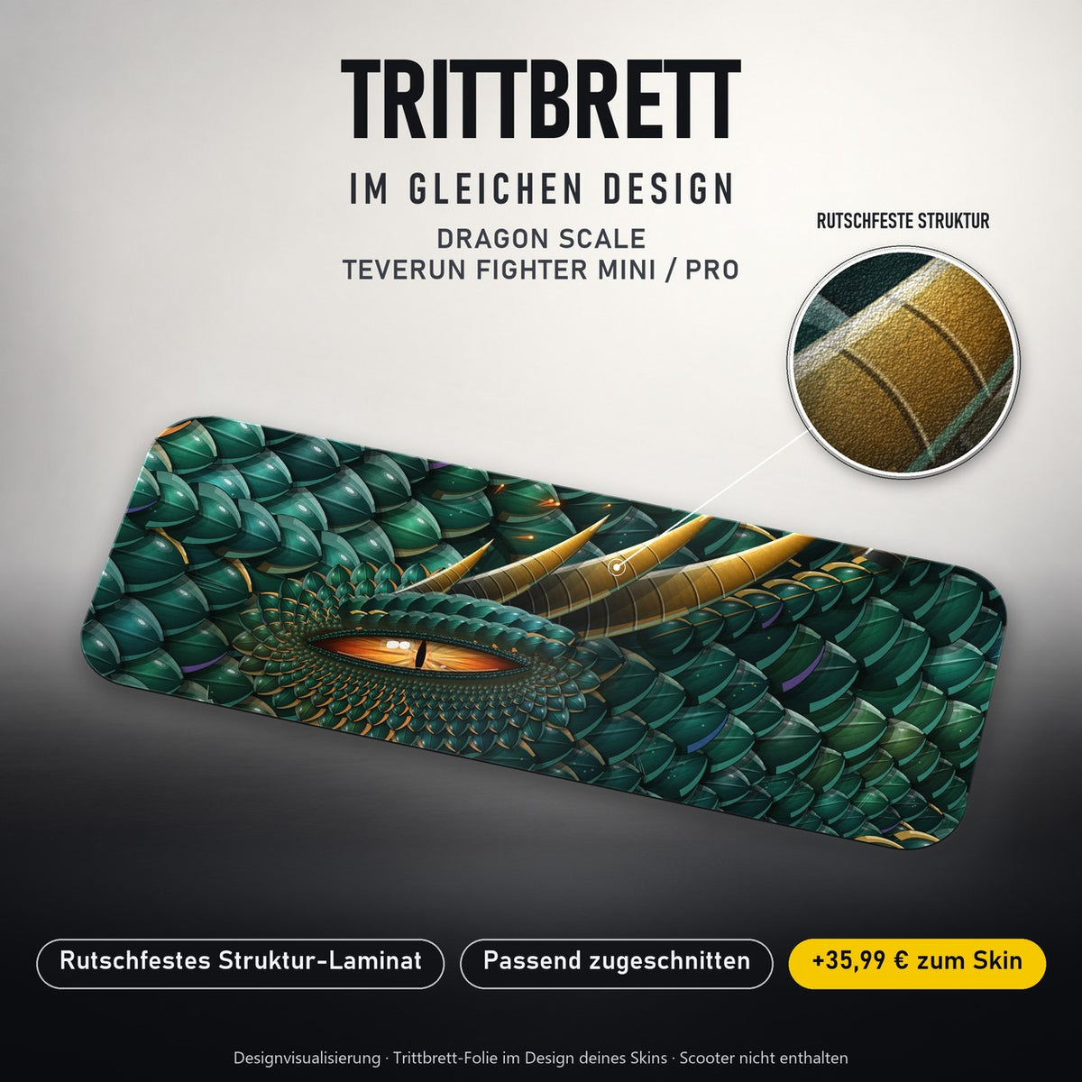 Trittbrett im gleichen Design – DRAGON SCALE