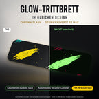 Glow-Trittbrett – CHROMA SLASH, Tag/Nacht