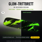 Glow-Trittbrett – TOXIC GRID, Tag/Nacht